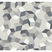 COLE & SON - PUZZLE- BLACK AND WHITE - Wallcovering by the Roll BLACK AND WHITE