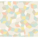 COLE & SON - PUZZLE- PALE PASTEL - Wallcovering by the Roll