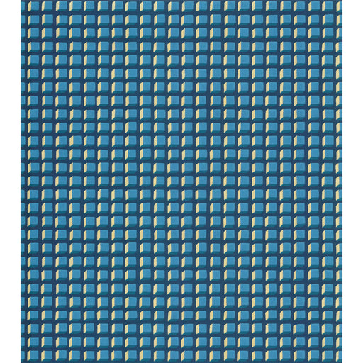COLE & SON - MOSAIC- BLUE AND GOLD - Wallcovering by the Roll BLUE AND GOLD