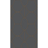 COLE & SON - RIVIERA- CHARCOAL - Wallcovering by the Roll