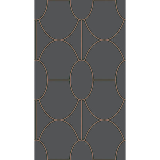 COLE & SON - RIVIERA- CHARCOAL - Wallcovering by the Roll CHARCOAL