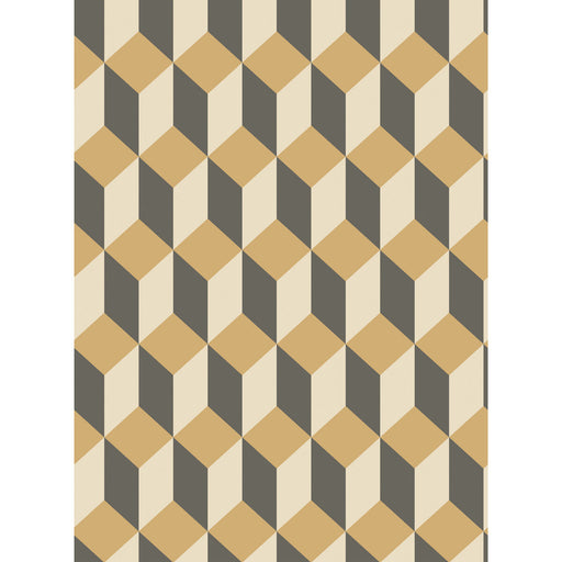 COLE & SON - DELANO- GOLD AND BLACK - Wallcovering by the Roll GOLD AND BLACK