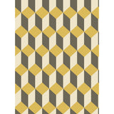 COLE & SON - DELANO- YELLOW AND BLACK - Wallcovering by the Roll