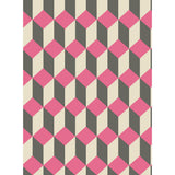 COLE & SON - DELANO- PINK AND BLACK - Wallcovering by the Roll