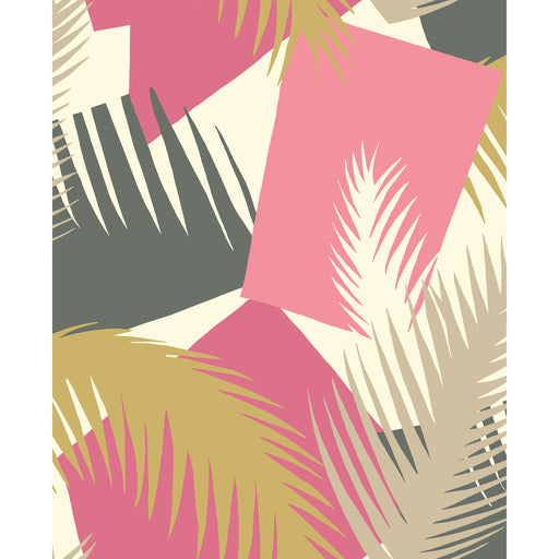 COLE & SON - DECO PALM- PINK - Wallcovering by the Roll PINK