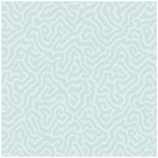 COLE & SON - CORAL- PRINT ROOM BLUE - Wallcovering by the Roll PRINT ROOM BLUE