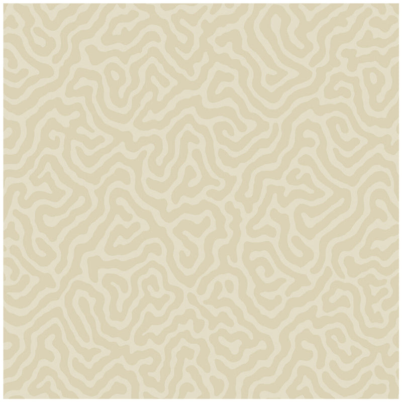 COLE & SON - CORAL- PARCHMENT - Wallcovering by the Roll PARCHMENT