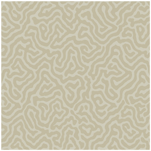 COLE & SON - CORAL- PALE STONE - Wallcovering by the Roll PALE STONE