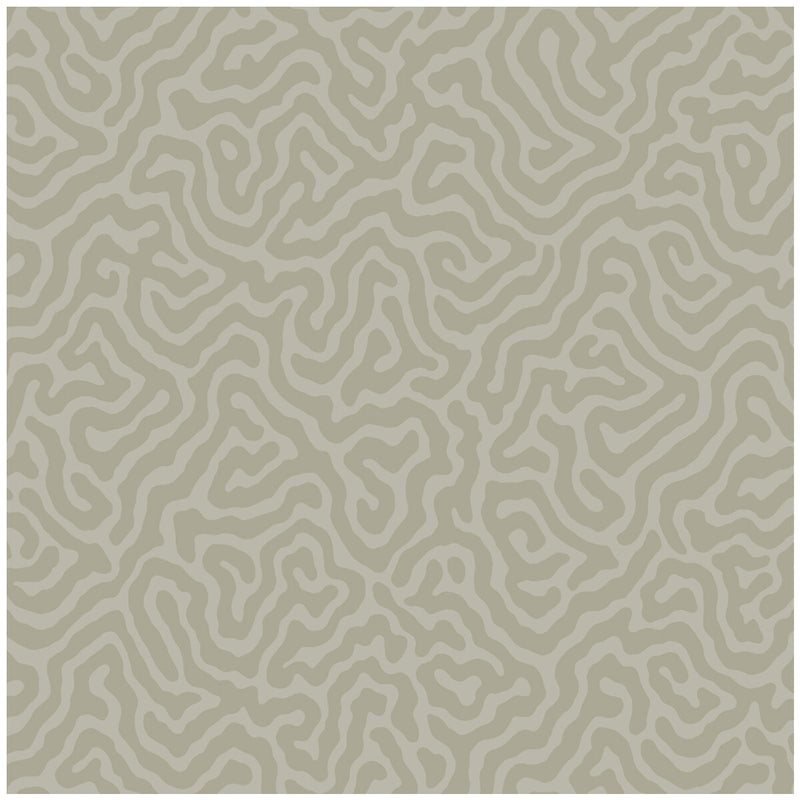 COLE & SON - CORAL- STONE - Wallcovering by the Roll STONE