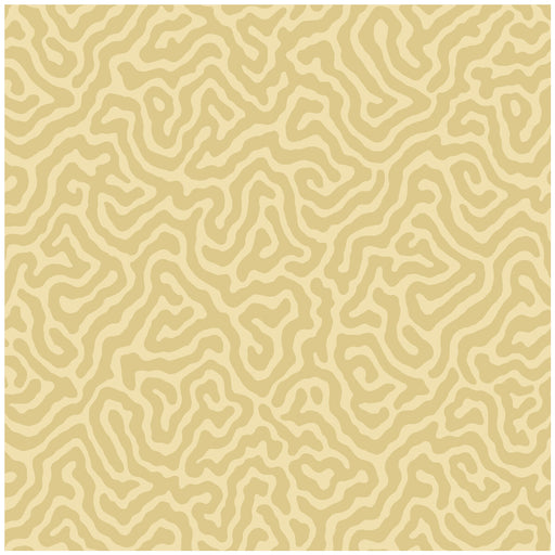 COLE & SON - CORAL- OCHRE - Wallcovering by the Roll OCHRE