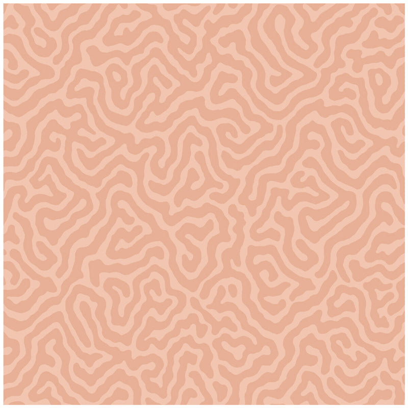 COLE & SON - CORAL- SALMON - Wallcovering by the Roll SALMON