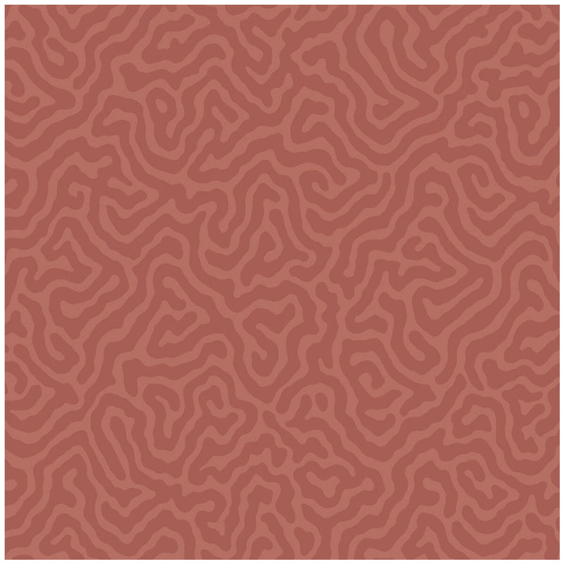 COLE & SON - CORAL- RED - Wallcovering by the Roll RED
