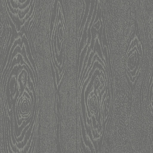 COLE & SON - WOOD GRAIN- BLACK AND SILVER - Wallcovering by the Roll BLACK AND SILVER
