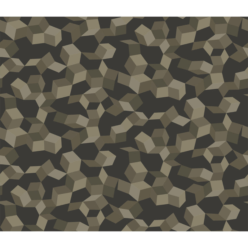 COLE & SON - INGOT- CHARCOAL & SILVER - Wallcovering by the Roll CHARCOAL & SILVER