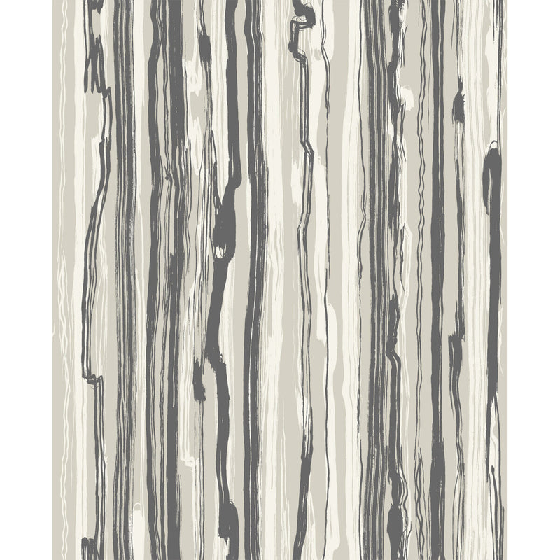 COLE & SON - STRAND- BLACK & WHITE - Wallcovering by the Roll BLACK & WHITE