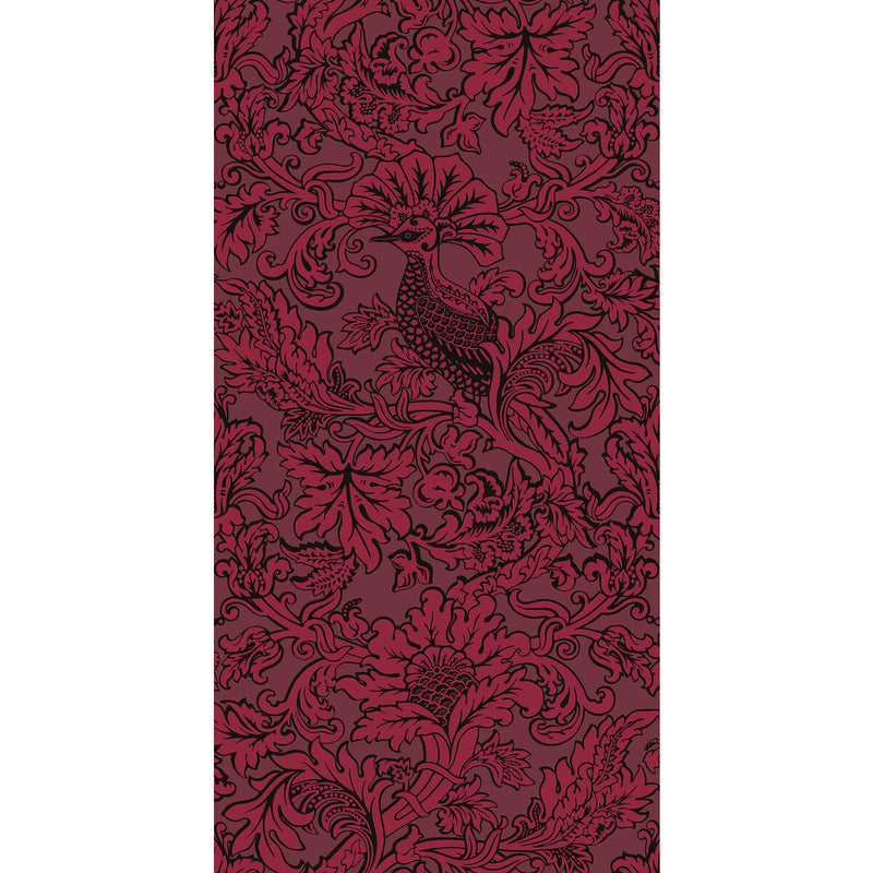 COLE & SON - BALABINA- VELVET RED - Wallcovering by the Roll VELVET RED