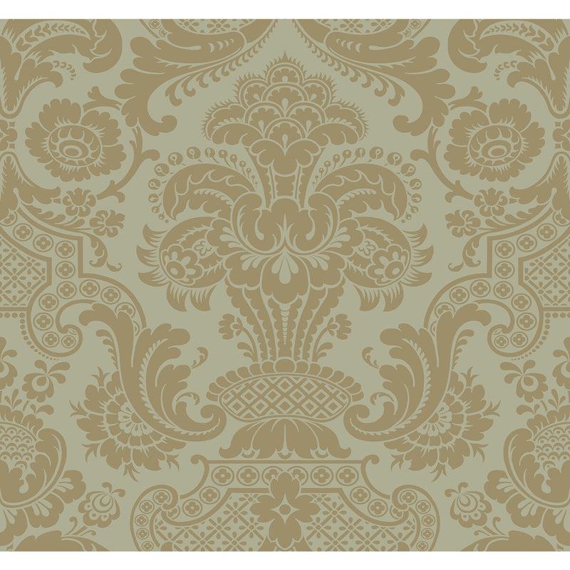 COLE & SON - CARMEN CS- KHAKI - Wallcovering by the Roll KHAKI