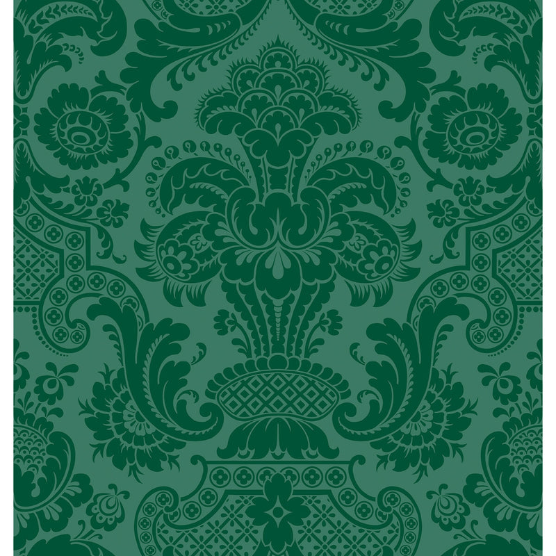 COLE & SON - PETROUCHKA- GREEN - Wallcovering by the Roll GREEN