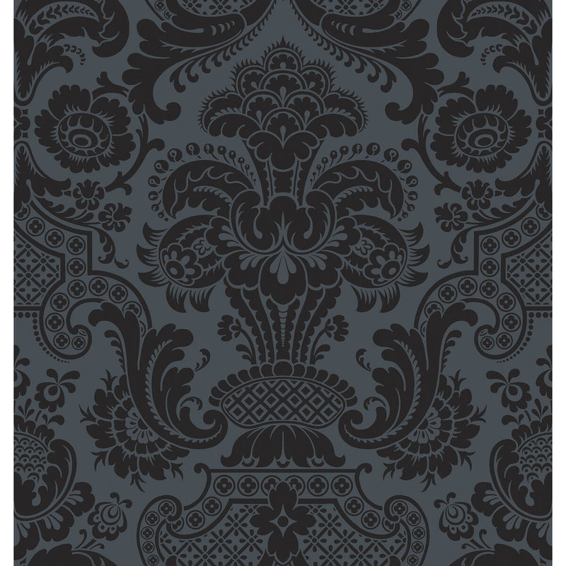 COLE & SON - PETROUCHKA- CHARCOAL - Wallcovering by the Roll CHARCOAL