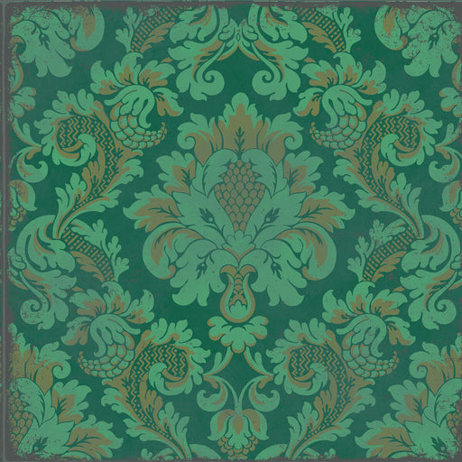 COLE & SON - STRAVINSKY- GREEN - Wallcovering by the Roll GREEN