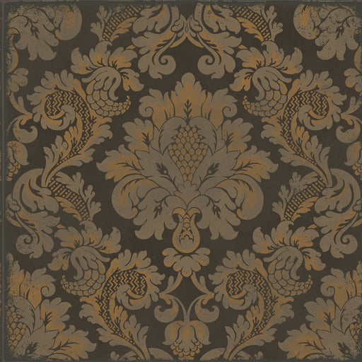 COLE & SON - STRAVINSKY- CHARCOAL & BRONZE - Wallcovering by the Roll CHARCOAL & BRONZE
