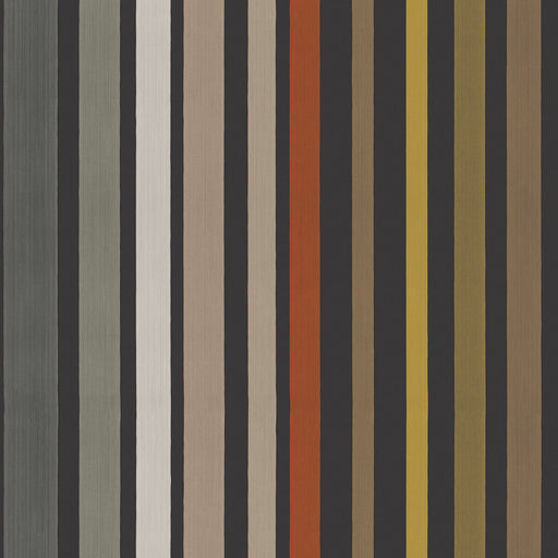 COLE & SON - CAROUSEL STRIPE- CHARCOAL - Wallcovering by the Roll CHARCOAL