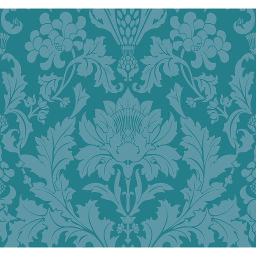 COLE & SON - FONTEYN- TEAL - Wallcovering by the Roll TEAL