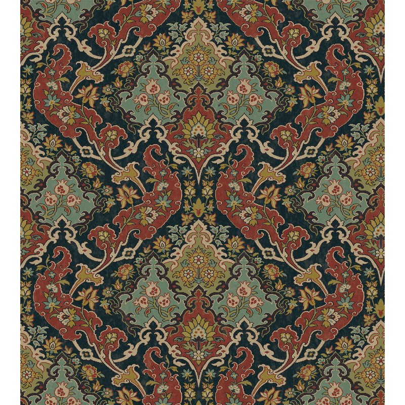 COLE & SON - PUSHKIN- MULTI-COLOURED - Wallcovering by the Roll MULTI-COLOURED