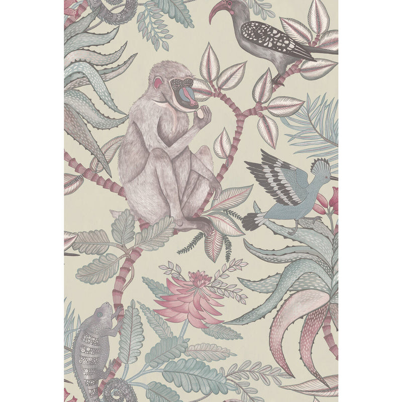 COLE & SON - SAVUTI- STONE NEUTRAL - Wallcovering by the Roll STONE NEUTRAL