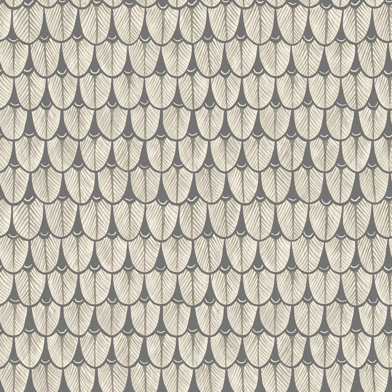 COLE & SON - NARINA- BLACK & WHITE - Wallcovering by the Roll BLACK & WHITE