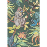 COLE & SON - SAVUTI- DARK PETROL MULTI - Wallcovering by the Roll