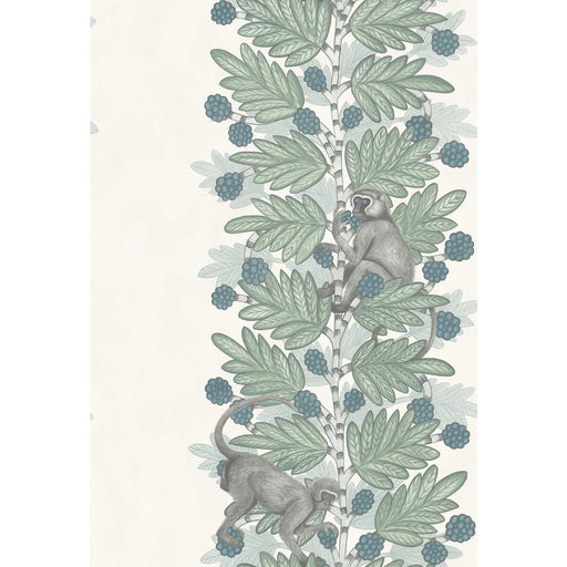COLE & SON - ACACIA- BLUE & GREEN - Wallcovering by the Roll BLUE & GREEN