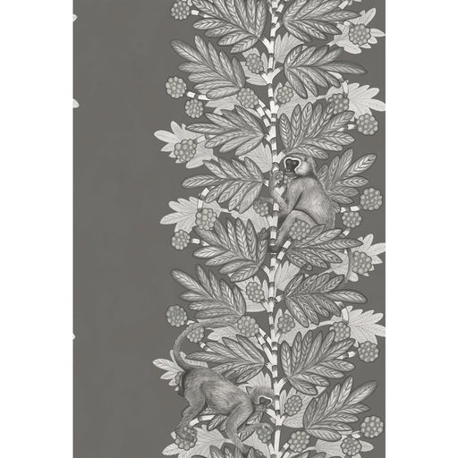 COLE & SON - ACACIA- CHARCOAL & SILVER - Wallcovering by the Roll CHARCOAL & SILVER