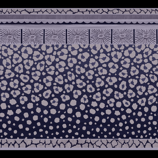 COLE & SON - ZULU BORDER- BLACK & WHITE - Wallcovering by the Roll BLACK & WHITE