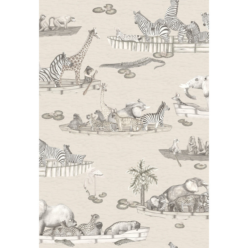 COLE & SON - ZAMBEZI- NEUTRAL - Wallcovering by the Roll NEUTRAL