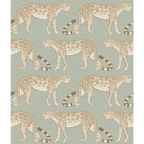 COLE & SON - LEOPARD WALK- OLIVE & WHITE - Wallcovering by the Roll