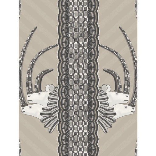 COLE & SON - JABU- LINEN & BLACK - Wallcovering by the Roll LINEN & BLACK