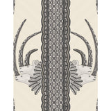 COLE & SON - JABU- BLACK & WHITE - Wallcovering by the Roll