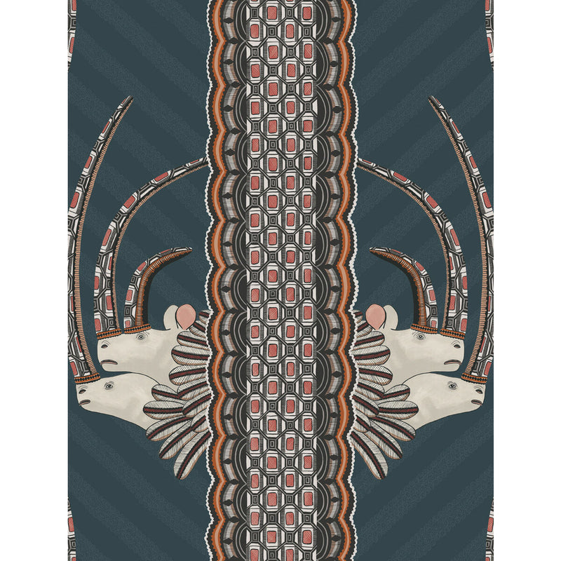 COLE & SON - JABU- BLUE - Wallcovering by the Roll BLUE