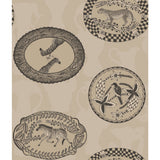 COLE & SON - MATRINAH- STONE & GILVER - Wallcovering by the Roll
