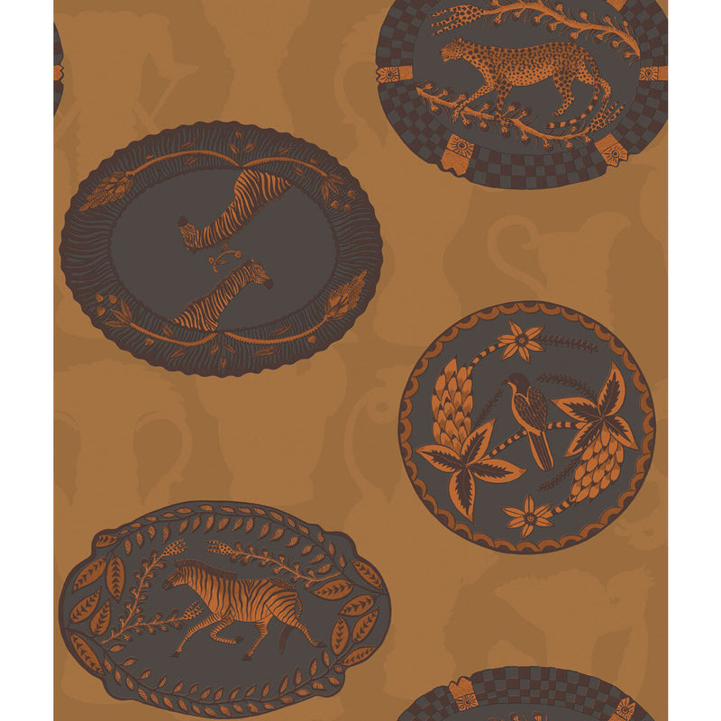 COLE & SON - MATRINAH- OCHRE - Wallcovering by the Roll OCHRE