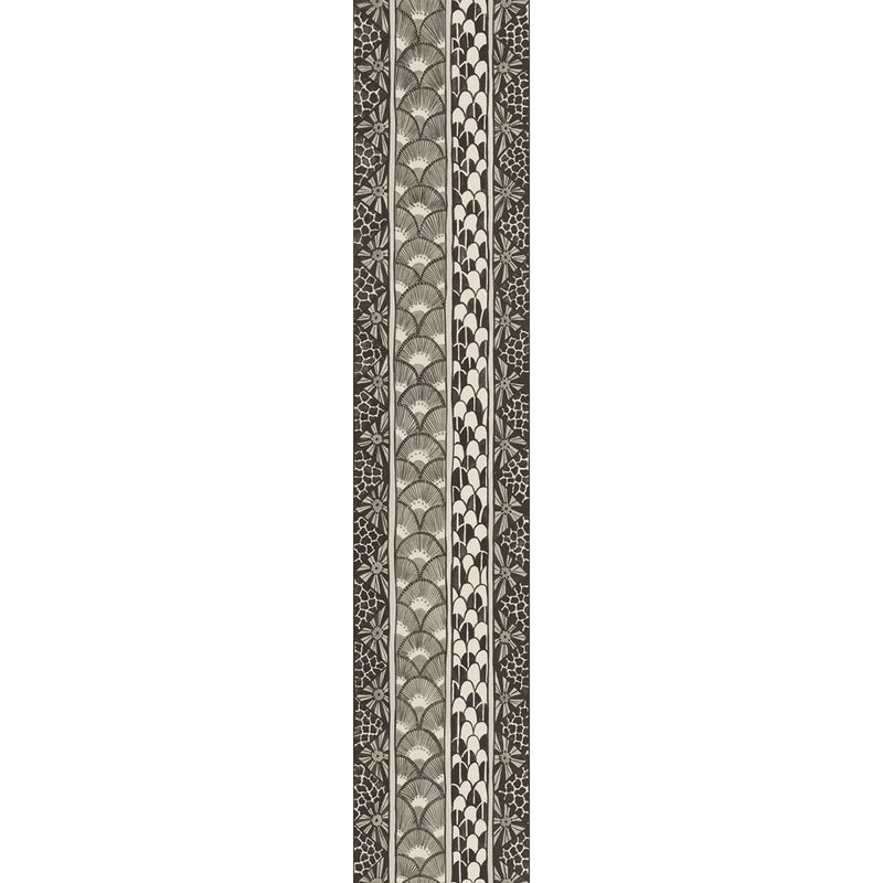 COLE & SON - ARDMORE BORDER- BLACK & WHITE - Wallcovering by the Roll BLACK & WHITE
