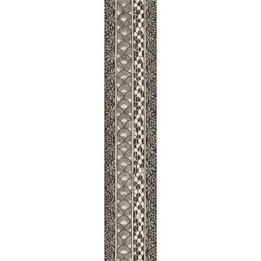 COLE & SON - ARDMORE BORDER- BLACK & WHITE - Wallcovering by the Roll BLACK & WHITE
