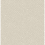 COLE & SON - SENZO SPOT- STONE & WHITE - Wallcovering by the Roll