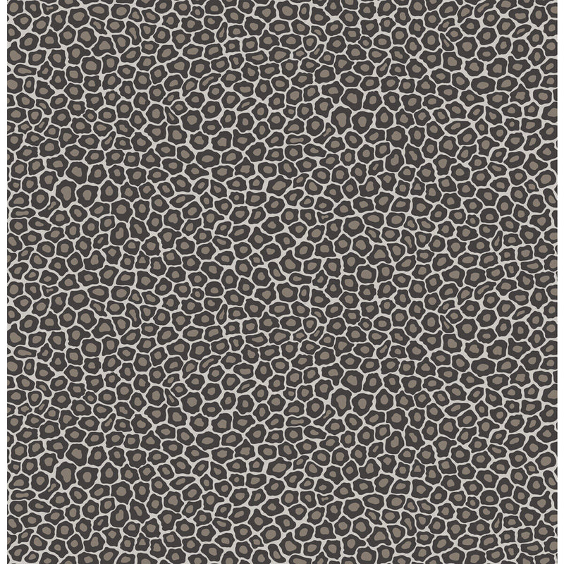 COLE & SON - SENZO SPOT- BLACK & WHITE - Wallcovering by the Roll BLACK & WHITE
