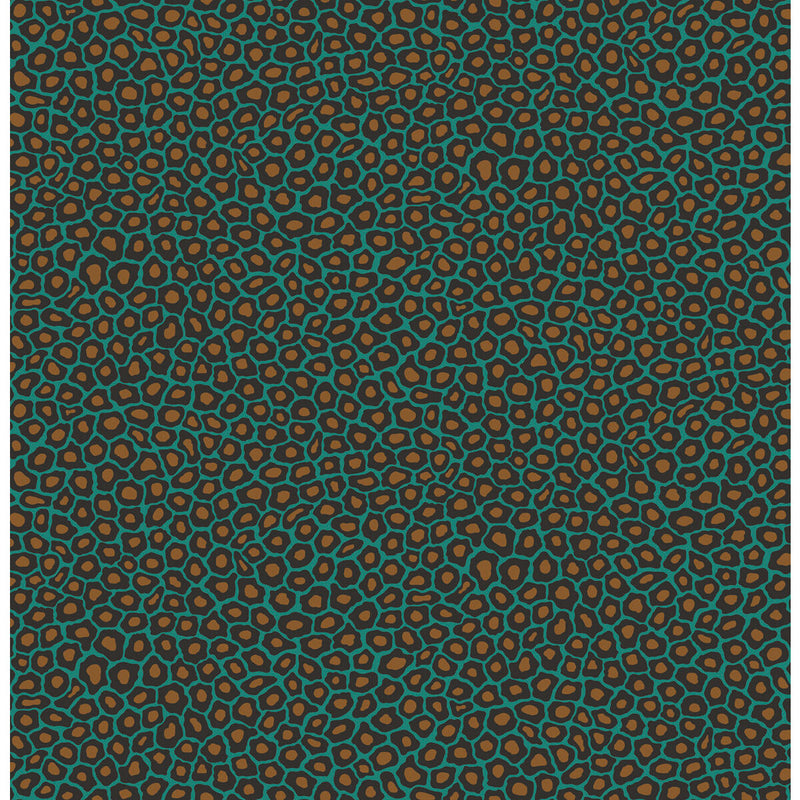 COLE & SON - SENZO SPOT- PETROL - Wallcovering by the Roll PETROL