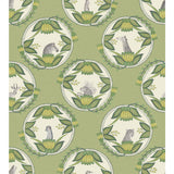 COLE & SON - ARDMORE CAMEOS- GREEN - Wallcovering by the Roll