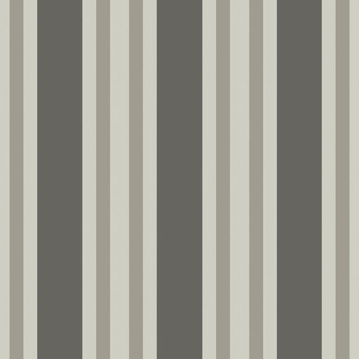 COLE & SON - POLO STRIPE- BLACK/WHITE - Wallcovering by the Roll BLACK/WHITE