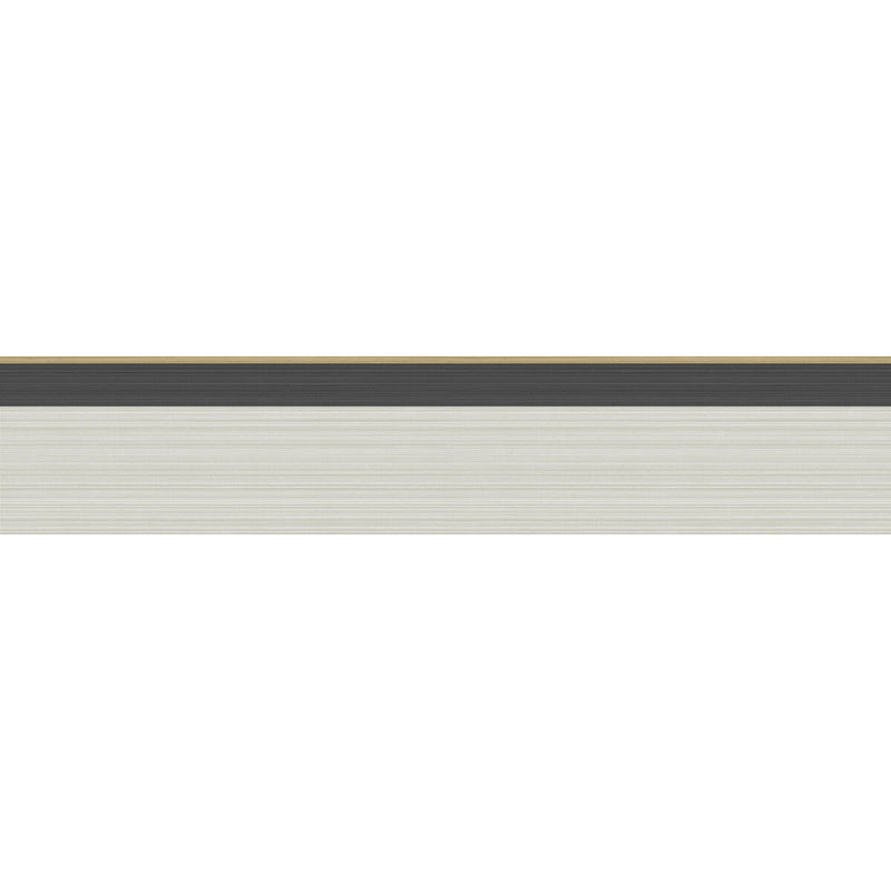 COLE & SON - JASPE BORDER- LINEN BLACK/GOLD - Wallcovering by the Roll LINEN BLACK/GOLD