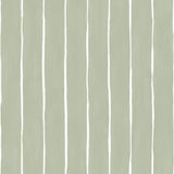 COLE & SON - MARQUEE STRIPE- SOFT OLIVE - Wallcovering by the Roll